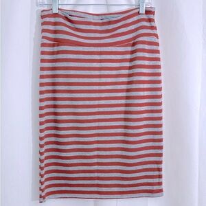 LulaRoe “Cassie” Knee Length Fitted Knit Pencil Skirt With Yoga Waistband Size M